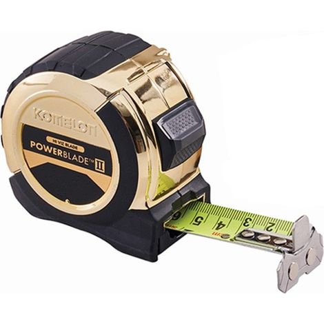 Komelon MPT87E-K 8m 26ft Gold PowerBlade 2 Magnetic Tape Measure Limited Edition