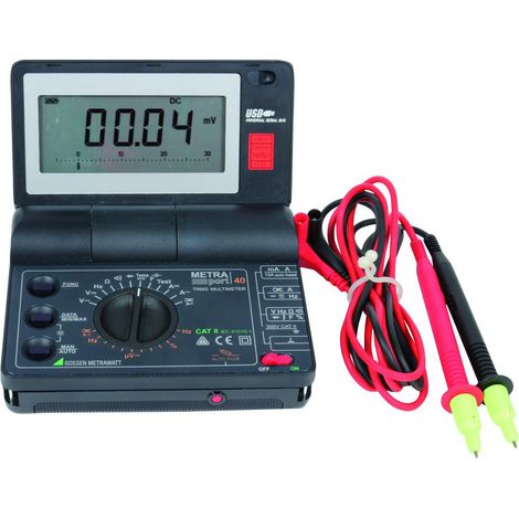 Elektronisches Messgerät gossen-metrawatt metraport 40s USB beleuchtet (1/3)