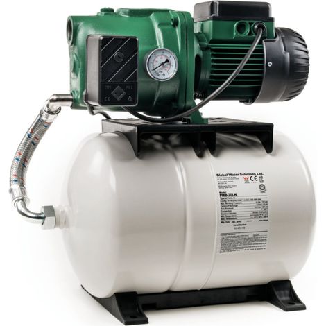 Selbstansaugende Druckerhöhungsanlage 0,55 kW 0,75 PS 47 l/min DAB AQUAJET 82 M-G (1/5)