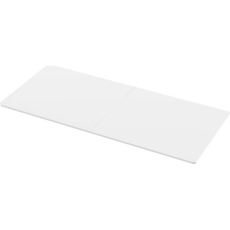 Piano per Tavolo Fai da te Kirkkonummi Rettangolare 180x80 cm Bianco pro.tec