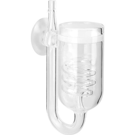 Diffuseur CO2 pour aquarium en verre transparent AP-030 – 27x50x85 mm, avec ventouse