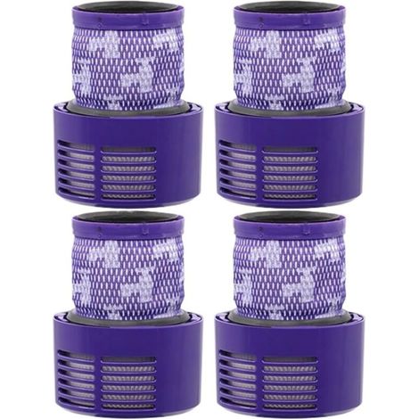 HEPA filters for Cyclone cordless vacuum cleaners. Compatible with Dyson V10 and SV12. Washable replacement high-density HEPA filter - pack of 4 (1/2)