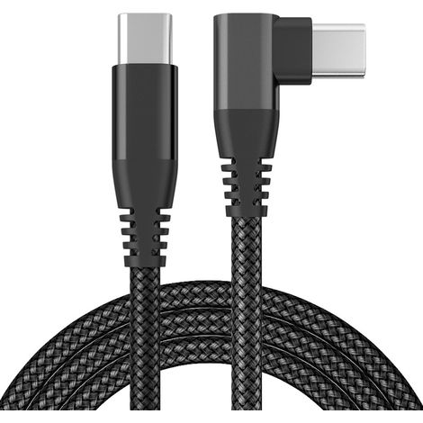 Chargeur USB-C avec connecteur coudé Charge rapide PD 60 W (1/5)
