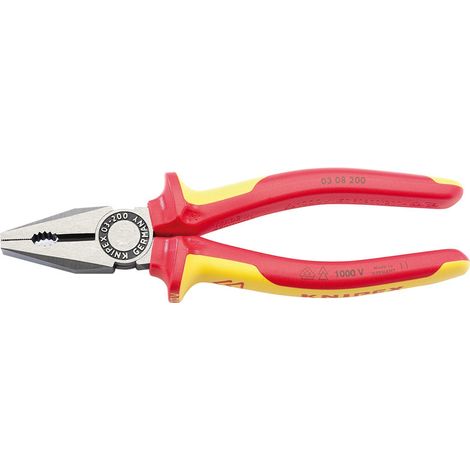 Knipex VDE Fully Insulated Combination Pliers, 200mm (31920)