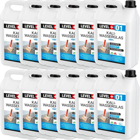 LEVEL+ Kaliwasserglas Unverdünnt Grundierung L+01 - 60L