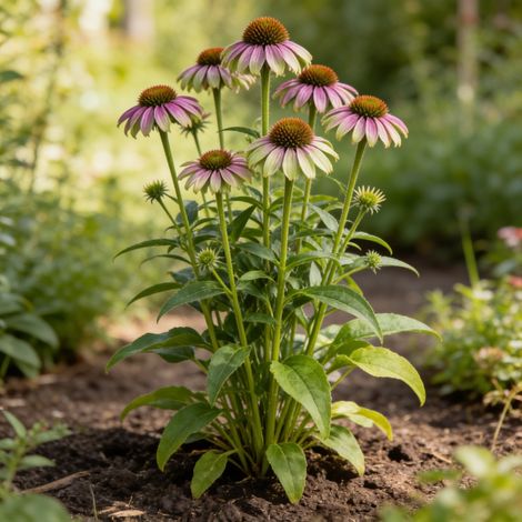 Échinacée purpurea Green Jewel 20cm Godet 9cm - Echinacea (1/4)