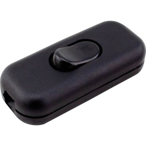 Interruptor de paso negro 2A 250V GSC 1101095 (1/3)