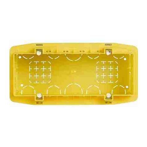 Caja de empotrar BTI506L para 6/7 módulos, serie civil - 183,5 x 90 x 53,5 mm