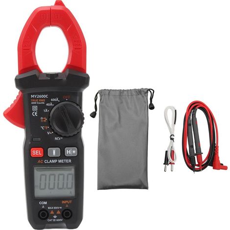 Pince numérique multifonction, voltmètre AC DC, multimètre intelligent automatique NCV pour la mesure. (1/5)