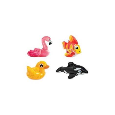 ANIMALETTI GONFIABILI ASSORTITI +2 ANNI- - peso kg.0,06 (59590) - 2 pezzi INTEX
