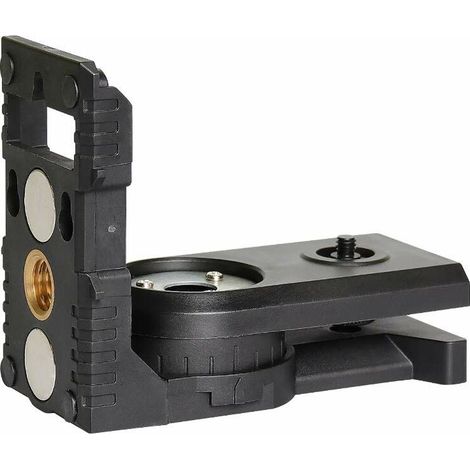 PV3 Laser Level Adapter, Multi-Function Magnetic Swivel Base, 180° Adjustable Bracket, Laser Level Adapter with 1/4"-20 Male Thread, 1/4"-20 and 5/8"-11 Female Thread