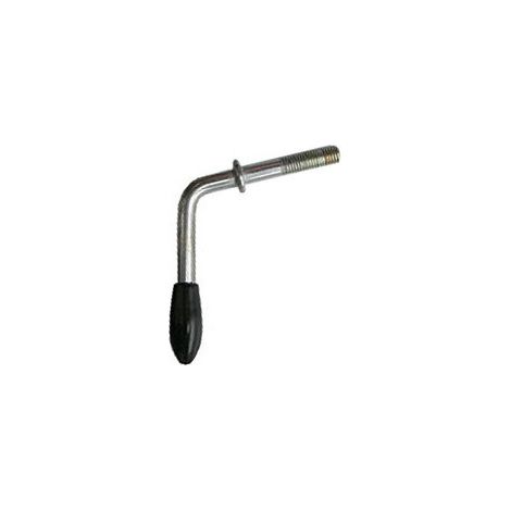 Maxter – Vis de serrage pour roue jockey – Diamètre 35/42/48 mm – Pour montage sur chantiers humides – Vissage rapide en série