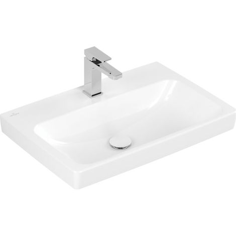 Villeroy & Boch 4A87KL01 WT Architectura 650x445 mm carré-rectangulaire (1/3)