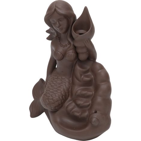 Brûleur d'encens créatif à reflux avec motif d'escargot pour la maison et le bureau (1/5)