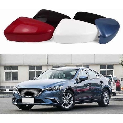 Passend für Mazda ATZ (Baujahre 2014–2021): Rückspiegelgehäuse, Rückspiegelabdeckung, Blinker links, Gehäusefarbe: Braun (glänzend).