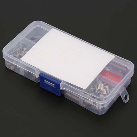 Kit de réparation de filetage en acier inoxydable (105 pièces) : manchons et inserts (M50,8). (1/5)