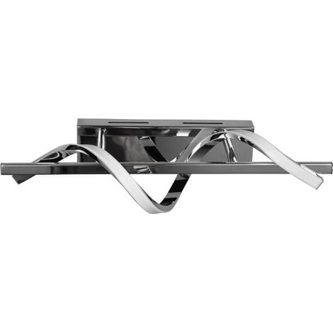 Plafonnier moderne LED Isabel chrome blanc 46cm RL (1/3)