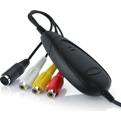 Aplic USB Grabber zur Audio Video Konvertierung - Videokonverter - VHS - Videoadapter zur Nachbearbeitung (1/4)