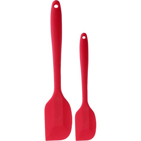 ACOGEDO Spatule en Silicone, Ensemble de Spatules Grattoirs à Pâte avec Conception Permettant d'économiser de l'espace, Taille en Option pour la Cuisson, la Cuisine et la Décoration (Grand+Petit