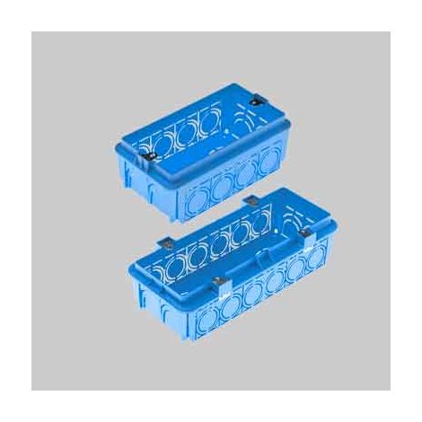 Cassetta da incasso 6 posti - 172x70x50 mm conf. da 10 pz