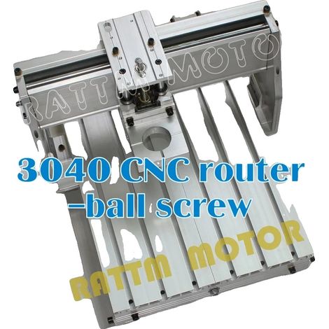 Routeur CNC de bureau, Ingénierie de précision, Configuration conviviale, 3040-43mm (1/2)