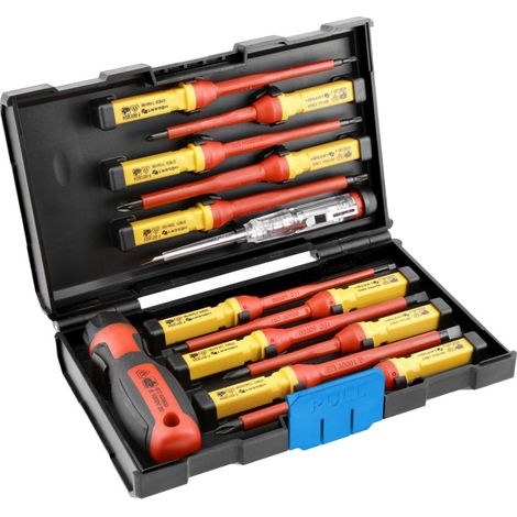 Högert 13-tlg. Elektriker Schraubendreher Set EN 60900