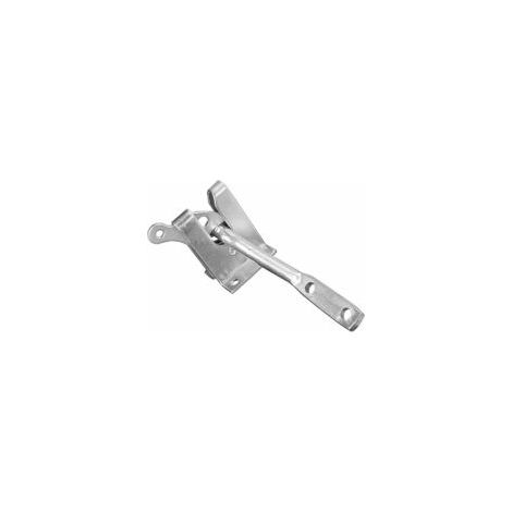 2pcsSerrure Automatique Porte,Universel Verrouillage Coulissant Targette Loquet Porte Verrou Porte Hardware Accessoires pour Usage Extérieur Comme Verrou de Porte de Jardin, de Remise et de Porte (1/5)