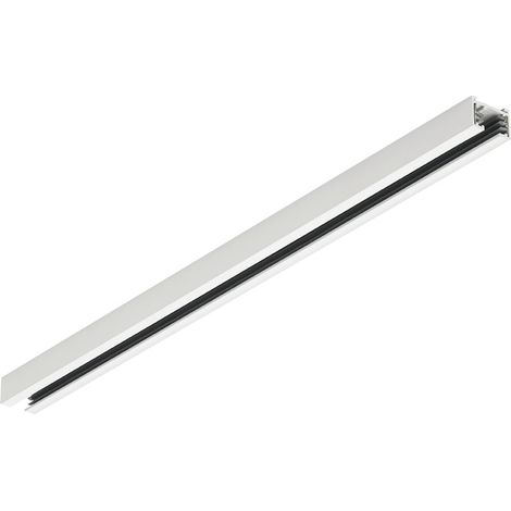 Binario da Interno a LED in Metallo Bianco Opaco
