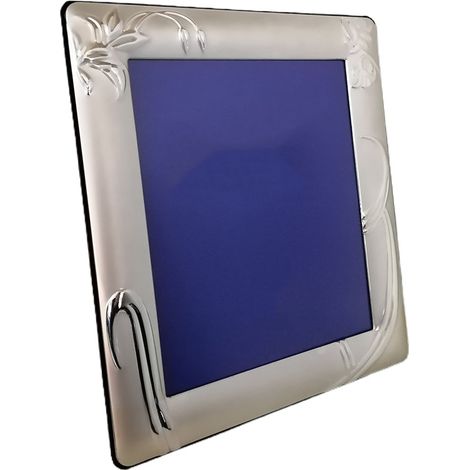 Porta foto da tavolo album cornice silver 20x25cm per ritratti moderno vintage bellissimo e particolare (1/5)