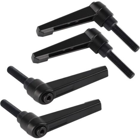 4PCS Poignées de Serrage Réglables M8, Poignée de Levier de Serrage Rapide en Acier avec 32mm Goujon (1/5)