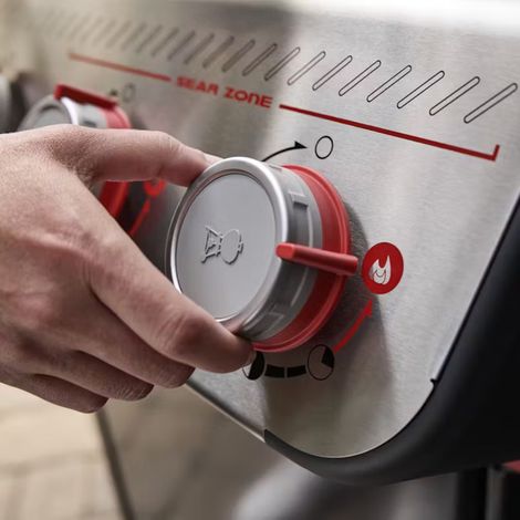 Barbecue à gaz Spirit E-335 + Set d'accessoires clipsables Weber Works + Kit de préparation et de service - Weber (1/5)