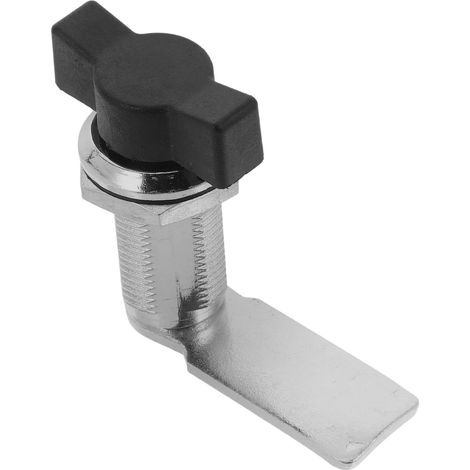 Loquet à Came Verrou Robuste et Moderne Facile à Verrouiller et Déverrouiller T Poignée en Alliage de Zinc pour Armoire Électrique Adapté aux Boîtes de Distribution (1/5)