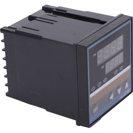 BERM@ (Authorized) 220V Temperature Controller REX-C700FK02-VDA Intelligent Temperature Controller, Precision Temperature Controller (1/5)