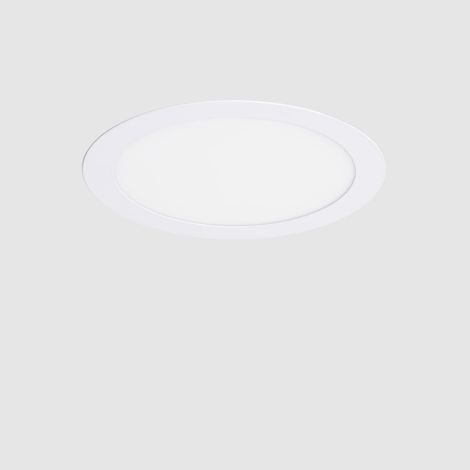 LED Einbaustrahler flach 20W Rund SuperSlim Ausschnitt Ø205mm 3000K Warmweiß (1/5)