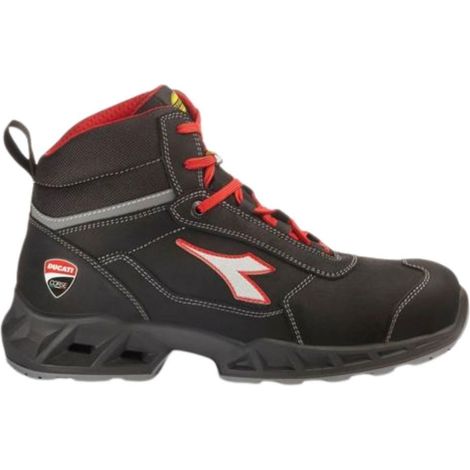 Scarpe alte da lavoro Diadora Shark Engine Mid Ducati S3S FO SR ESD - 38 - Nero (1/5)