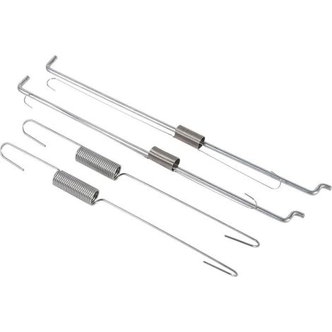Drosselklappen-Rückholfeder-Kit, 2 Sätze Tempomatgestänge, Benzingeneratorgestänge, Zubehör für GX140, GX160, GX200 (1/5)