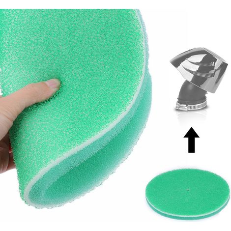 Éponge filtrante verte 3 couches 20x250mm pour filtre à air à tête champignon (1/5)