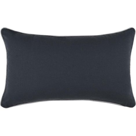 Cuscino DUO 30x50 antracite grigio chiaro