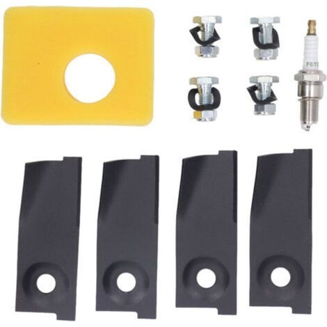 Pièces Détachées Tondeuse à Gazon - Filtre à Air, Bougie, pour Moteur 450E 500E 550E - (1/5)