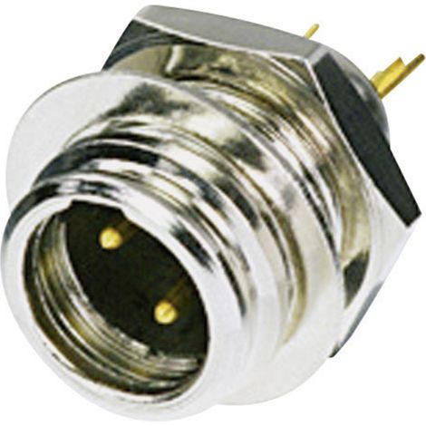 Rean AV RT3MP Miniatur-XLR-Steckverbinder Stecker, Einbau vertikal Polzahl: 3  Silber 1 St.