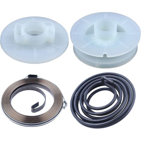 pour Husqvarna 128LD 128C 128CD 128R Poulie de Démarreur avec Ressort 585530301, Ressort de Démarreur à Rappel, Poulie de Démarreur, Tambour de Poulie de Démarreur, Ressort de Démarreur (1/5)
