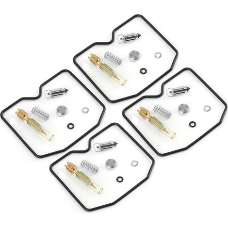 4 Kit de Reconstruction Carburateur Moto Pièces de Réparation Compatible Suzuki GSF600S BANDIT 1996-2003 (1/5)