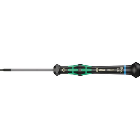 Wera 2054 Elektroniker-Sechskantschraubendreher 1,5 x 60mm - 118066