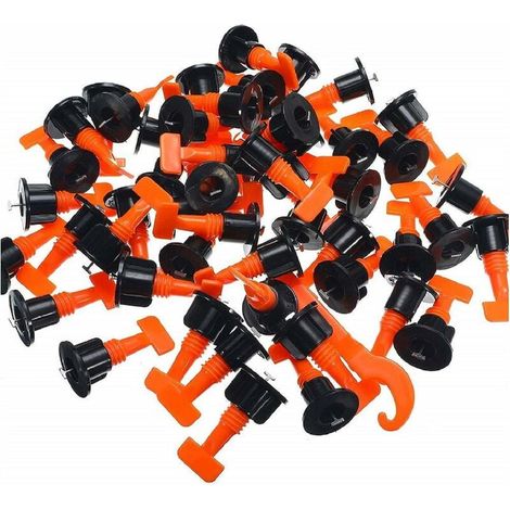 Herramienta para azulejos, guía para colocar azulejos de pared, herramienta para azulejos, aguja reemplazable / paquete de 50 / con llave (1/5)