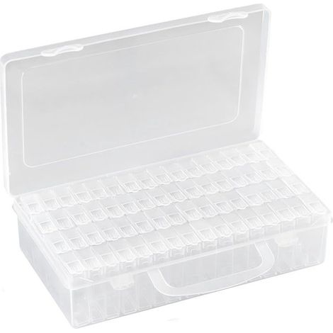 Aufbewahrungsbox für Saatgut - aus Kunststoff - geeignet zur Aufbewahrung von Blumensamen, Gemüsesamen, Zubehör für Diamantmalerei usw. (1/5)