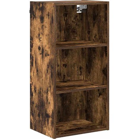Maison Exclusive - Armadio pensile Rovere fumé 40 x 29,5 x 80 cm Legno multistrato