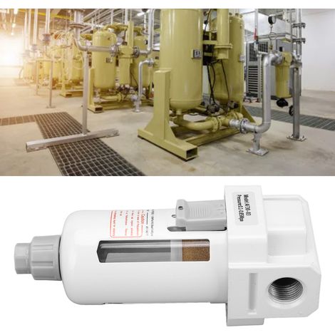 Régulateur de pression de filtre à air AF30-03, outils de raccords de tuyauterie pour compresseur d'air, filetage d'entrée/sortie du filtre de compresseur G3/8 pouce (1/5)