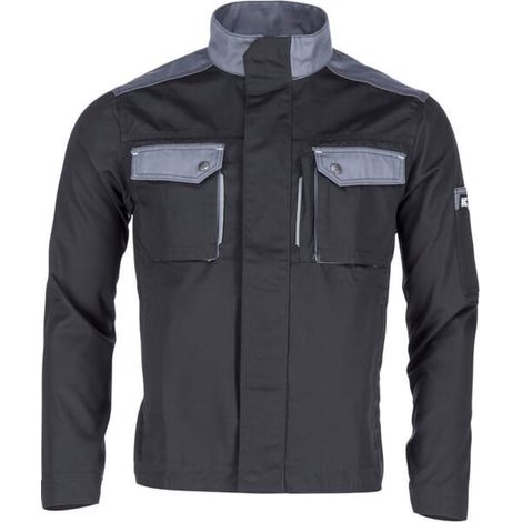 Veste travail, noir - gris 6XL UNIVERSEL KW101030089068 (1/5)