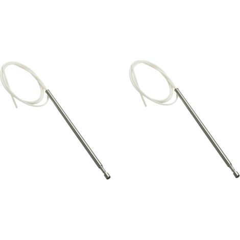 Mástil de antena de dos secciones y cuerda para reparación de antena motorizada Patrol GU Y61 1998-2004 (131364070370)