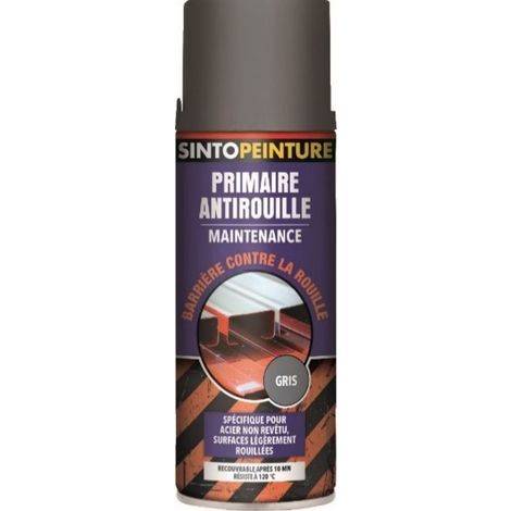 Aérosol sous couche 400 ml pour fer et métal - SINTO - 920415 (1/3)